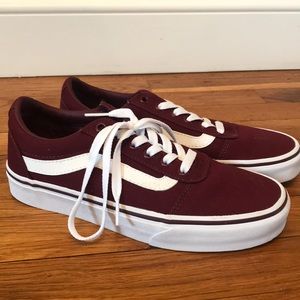 Women’s size 7 Old Skool vans, Maroon